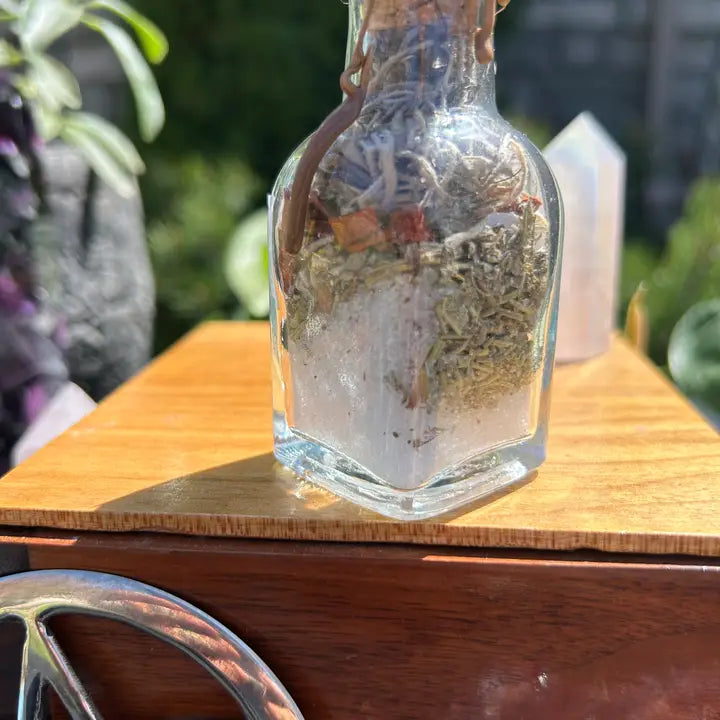 Protection For Self, Home & Family Spell Jar