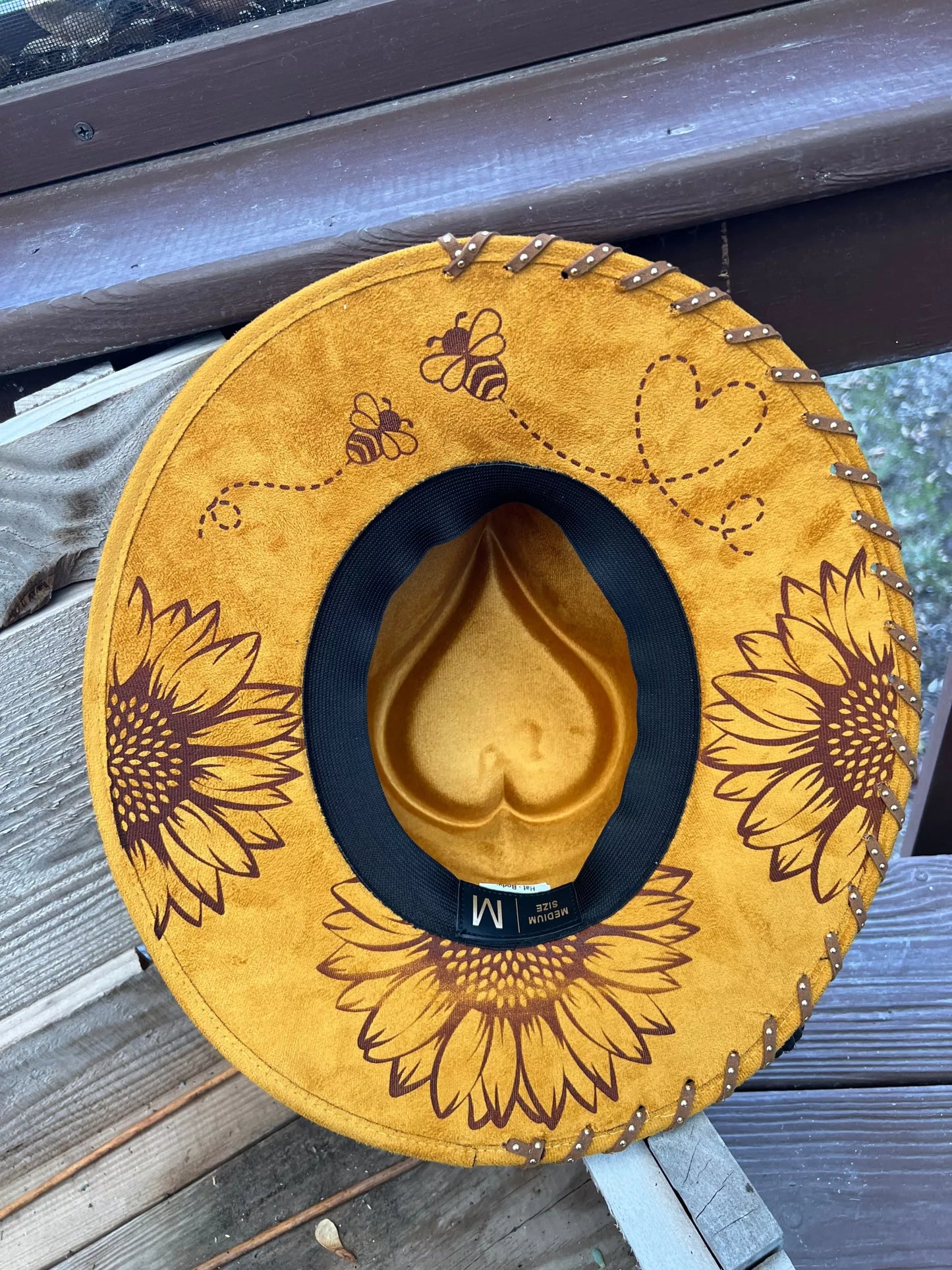 Mustard Sunflower Hat