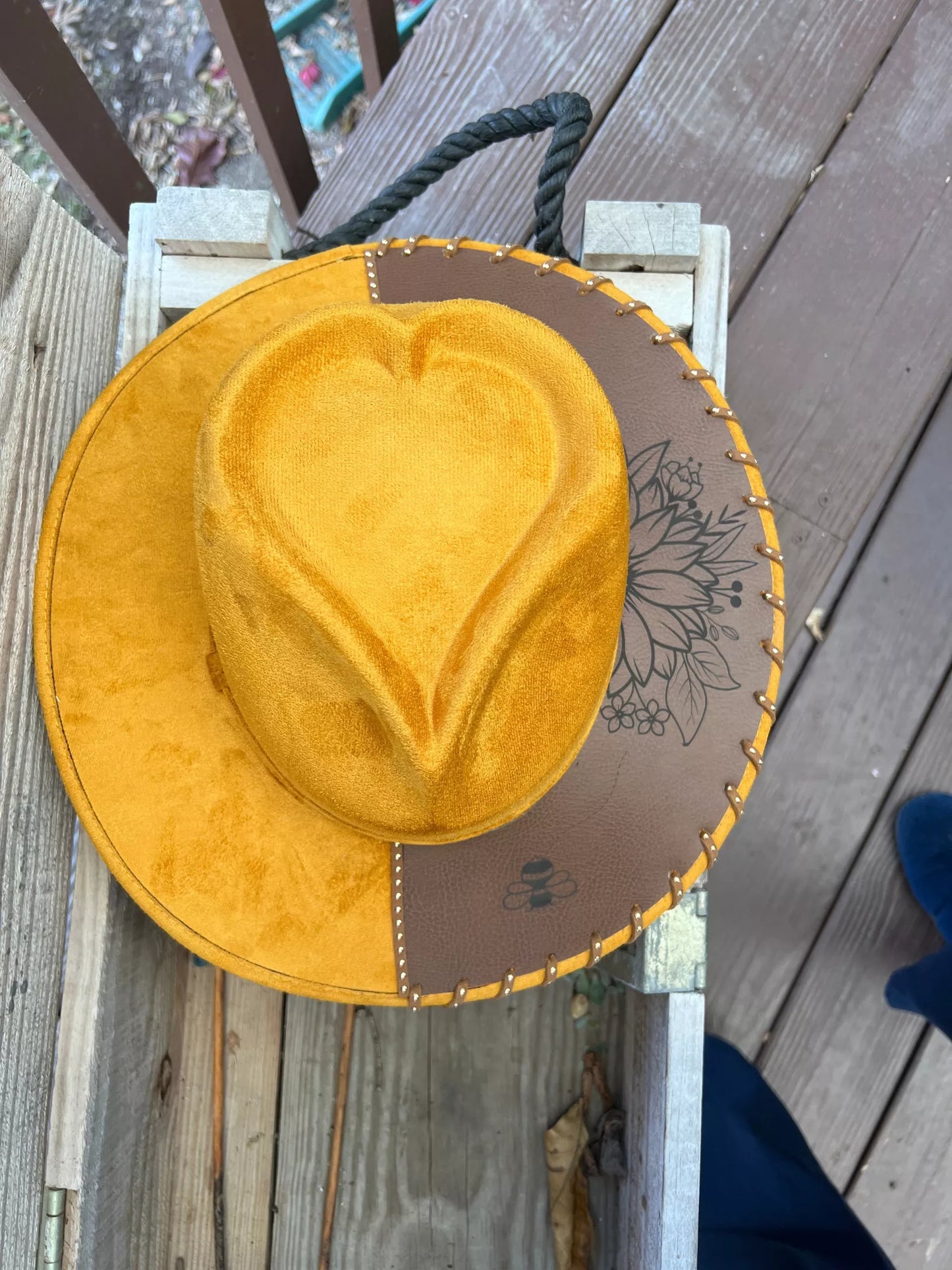 Mustard Sunflower Hat