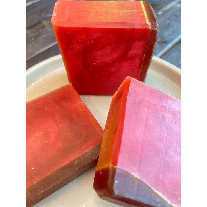 Red Ginger Saffron & Turmeric Soap