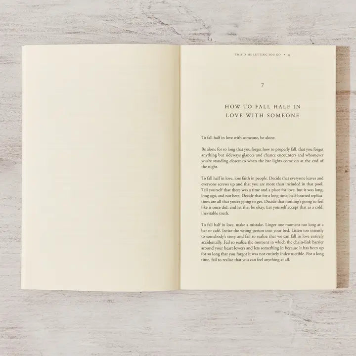 This Is Me Letting You Go