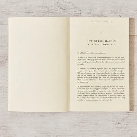 This Is Me Letting You Go